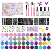 LCDGTJ tattoo kit contents offer versatile DIY body art for parties.