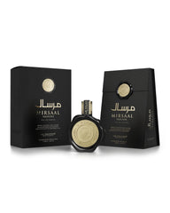 Le Falcone Mirsaal Valentine front view of a sleek fragrance bottle.
