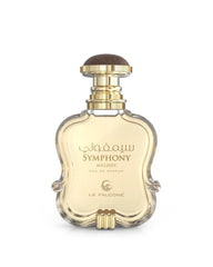 Le Falcone Symphony Melody bottle on display, highlighting premium design and long-lasting presence.