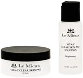 Le Mieux Vita-C Clear Skin Pad packaging highlights convenient at-home exfoliation.