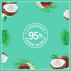 Le Petit Marseillais Coconut Body Milk cream texture highlights rich, non-greasy moisture.