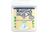 Le Petit Marseillais Extra Soft Milk Shower Cream bottle — gentle cleanse with 92% natural-origin formula.