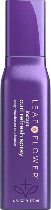 Leaf & Flower Instant Curl Refresh Spray bottle for refreshed curls and hydration