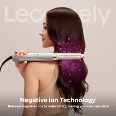 Five-in-one attachments on Lecomely AirEdge A3 for versatile styling