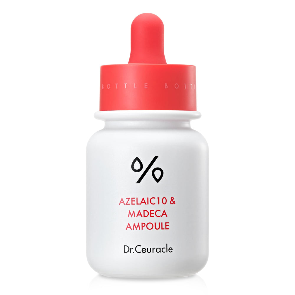 Leegeehaam Ampoule Azélaïque 10% et Madecassoside — flacon clair pour soin ciblé des peaux sensibles.