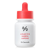 Leegeehaam Ampoule Azélaïque 10% et Madecassoside — flacon clair pour soin ciblé des peaux sensibles.