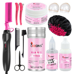 LEEONS 13-piece hot comb kit for wigs delivers even heat for smooth styling