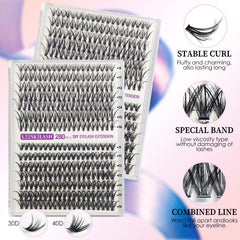 LEESKELASH bond and seal aid secure application and lasting wear.