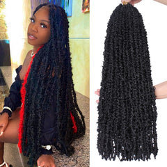 Leeven butterfly locs 30-inch full-head look for bold, dramatic style.