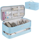 LEFOR-Z travel case close-up showing durable zipper for quick access