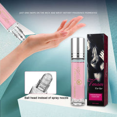 Leixu Lunex Phero perfume packaging, travel-friendly compact case.