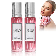 Leixu women's roll-on fragrance bottle with travel-friendly packaging.