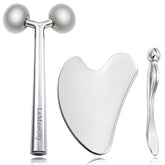 LeMeeOly heart-shaped gua sha tool for facial lifting and firming.