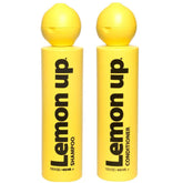 Lemon Up shampoo bottle front view highlighting hydration and lemon scent