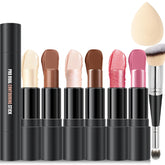Lemonsac 6-colors contour kit packaging for on-the-go makeup routines