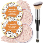 LemonSac Loose Face Powder packaging with a matte oil-control finish.