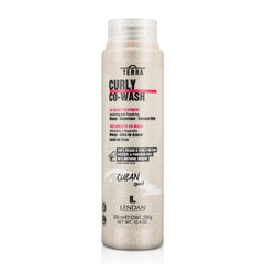 Lendan Curly Cuban Spirit Activator Cream tube hydrates and shapes frizz-prone curls