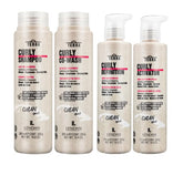 Lendan Curly Cuban Spirit Low Poo Shampoo bottle showcasing Caribbean-inspired hydration for defined curls