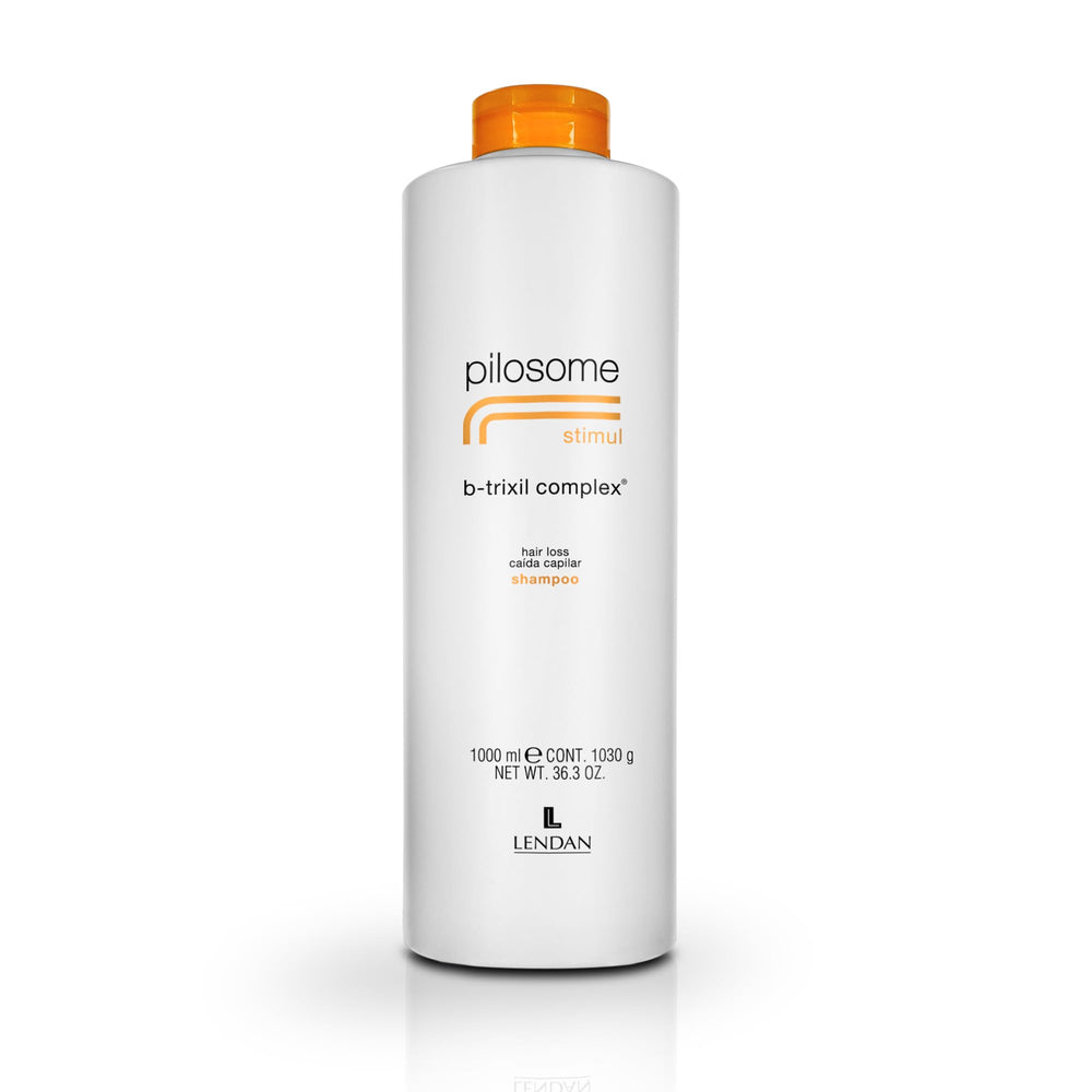 Lendan Pilosome Stimul Shampoo bottle for daily cleansing and scalp refreshment.