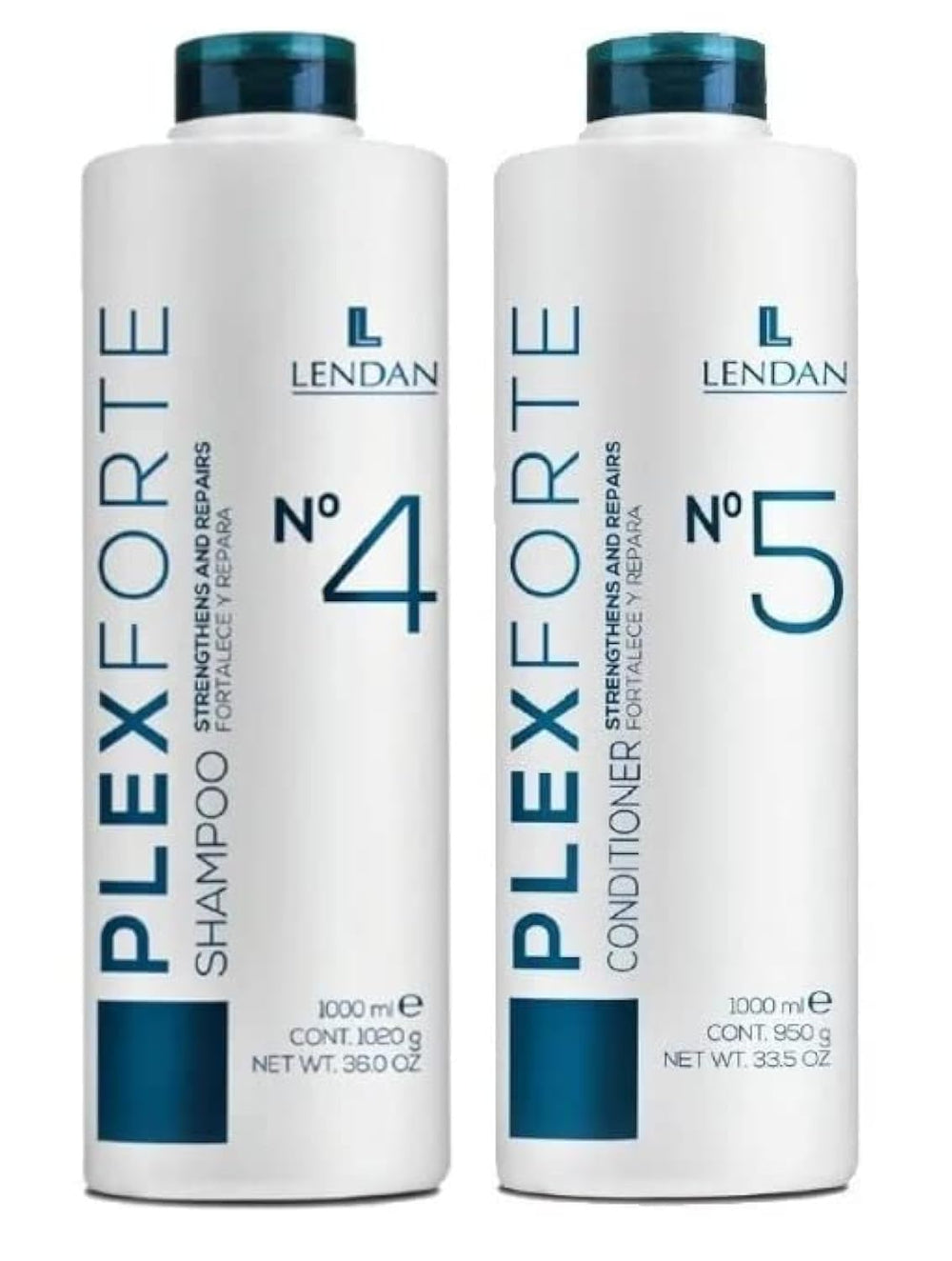 Lendan Plex Forte No.4 Shampoo bottle, gentle cleansing for strength and resilience