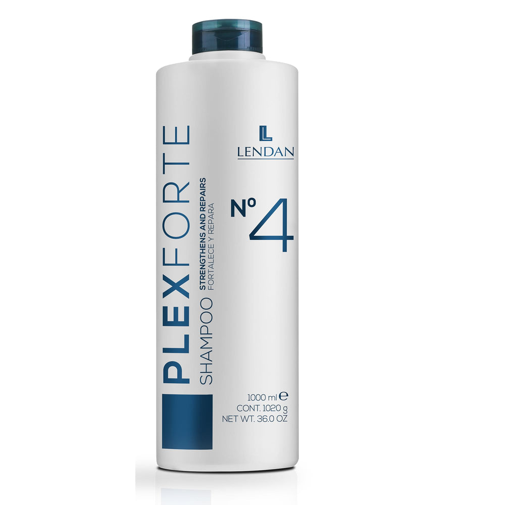 Lendan Repair Shampoo Plex Forte bottle cleansing residues and restoring hair strength