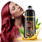 Leorx 3-In-1 hair dye shampoo bottle for easy at-home color.