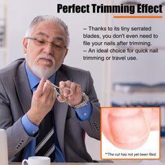 LePinko precise-control nail trimmer with tiny blades for quick trims
