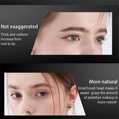 LESITI no-clump formula keeps lashes separated and flake-free after application.