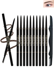 Lestpola 12-piece eyebrow pencil set in a shade of choice for natural brows and consistency.