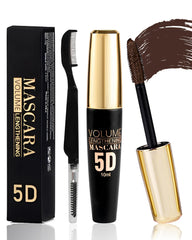 Lestpola brown waterproof mascara bottle with durable long wear finish