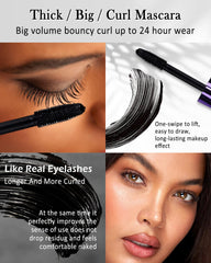 Lestpola Burgundy colorful tube mascara packaging highlights easy color access.