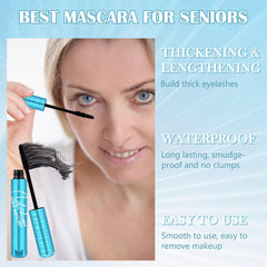 Lestpola mascara with hypoallergenic ingredients for gentle eye care.