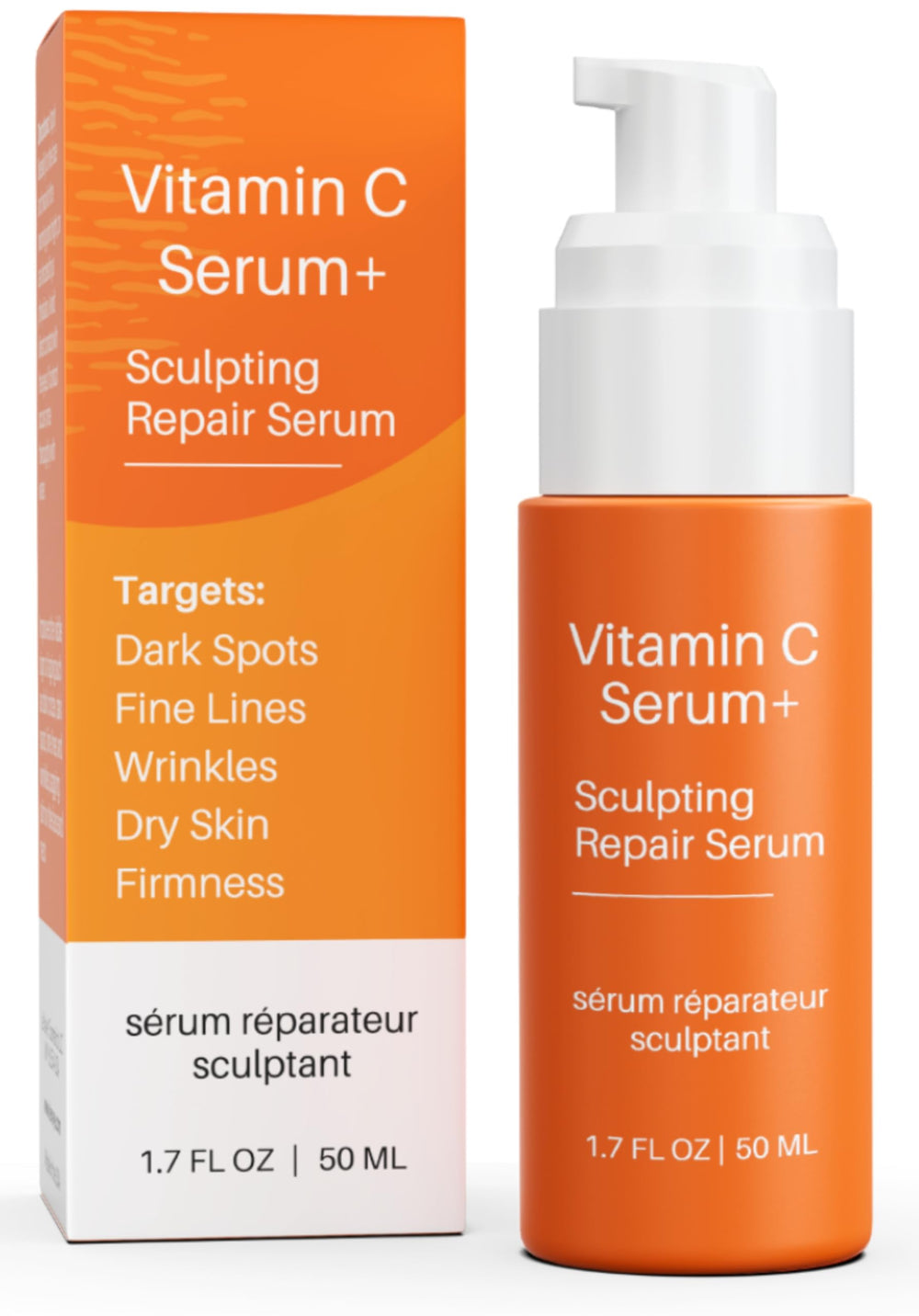 LeVaye' Vitamin C Serum bottle front showing the product and branding for brightening and tone improvement