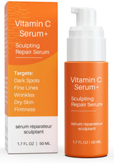 LeVaye' Vitamin C Serum bottle front showing the product and branding for brightening and tone improvement