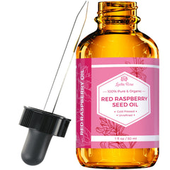 Leven Rose Red Raspberry Seed Oil bottle ready for daily skin nourishment.