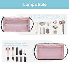 Lexeeco Shark FlexStyle travel case side view compact and portable