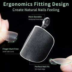 LEYKOSH Toe Nail Tips in 12 sizes for a precise, customized fit.