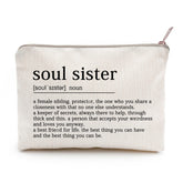 LICOBG Soul Sister makeup case open, organized interior for easy packing.