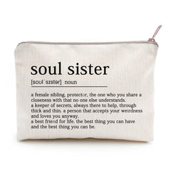 LICOBG Soul Sister makeup case open, organized interior for easy packing.