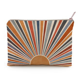 LICOBG Sunshine Makeup Bag natural linen texture for eco chic storage