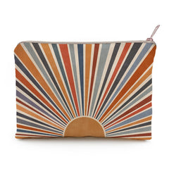 LICOBG Sunshine Makeup Bag natural linen texture for eco chic storage
