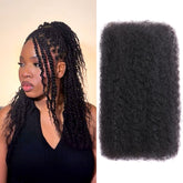 LifabBeauty Afro Kinkys 16-inch bulk hair bundle for protective styles