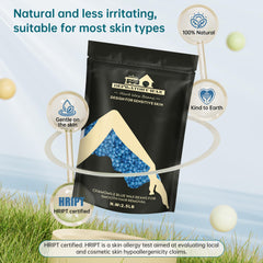 Lifestance at-home wax kit for Brazilian areas with face use shown