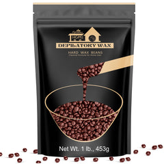 Lifestance Coffee Wax Beads in a 1lb jar for at-home waxing with smooth results.