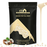 Lifestance cream wax beads bottle ready for at-home waxing routine