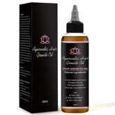 Lifewitqueenp Hair Growth Oil bottle showing the herbal formula for scalp care