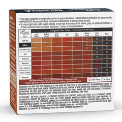 Light Mountain Henna Auburn powder highlights plant-based color ingredients