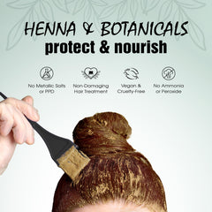 Light Mountain Henna instruction booklet guiding easy, clean application