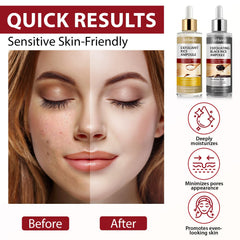 Black Rice exfoliant texture targeting pores in liiutry Glow Rice Ampoule Duo