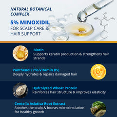 Lilivera hair and beard growth formula works across multiple areas for density.